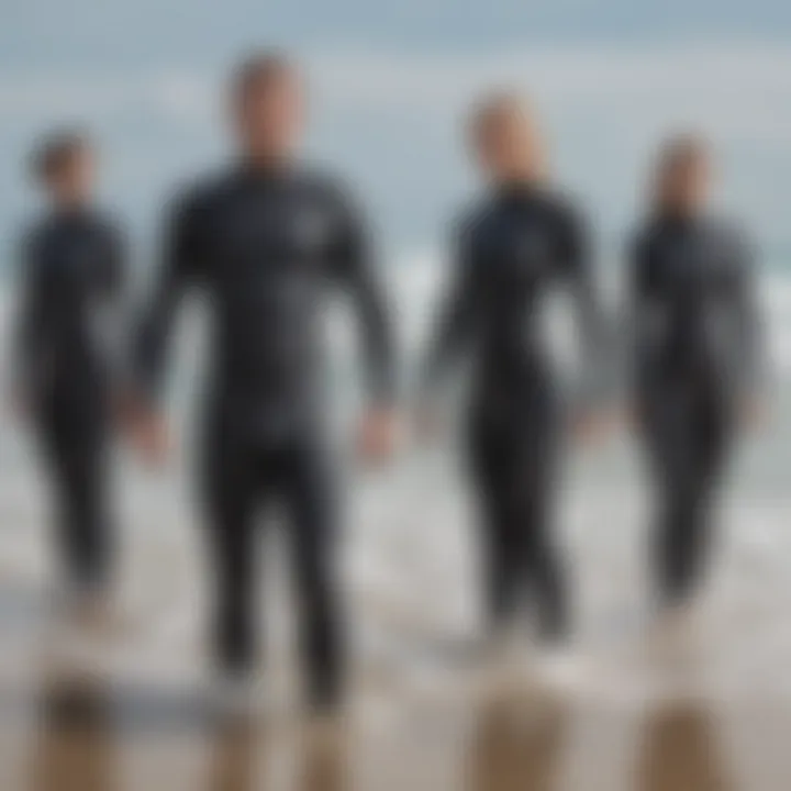 Comparison chart of leading wetsuit brands