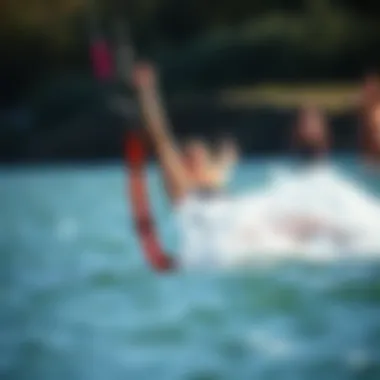 Different designs of wing foil leashes